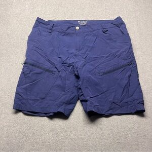 Dare2B Men’s Athletic - Hiking Shorts Zip Pockets Indigo Size 38 Stretch